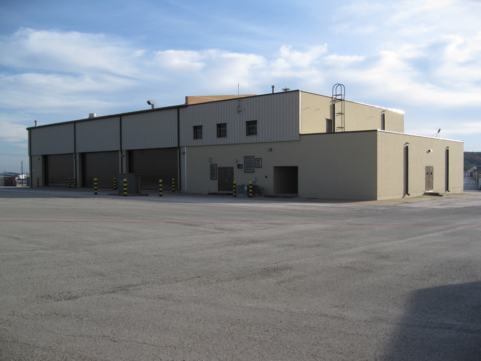 Motor pool renovated by EG Sierra